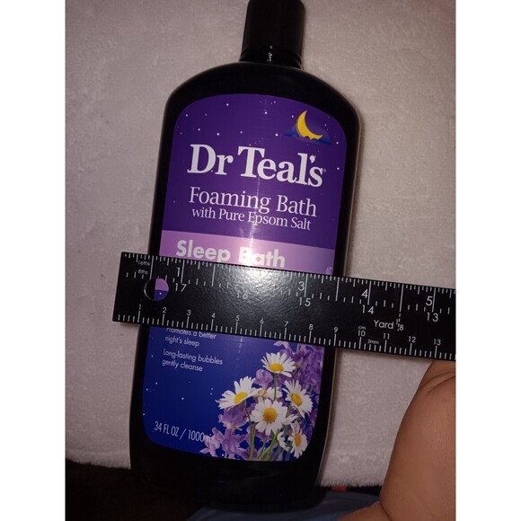 Dr Teal's Foaming Bath, Sleep Bath with Melatonin, Lavender & Oils, 34 fl oz - Picture 4 of 7